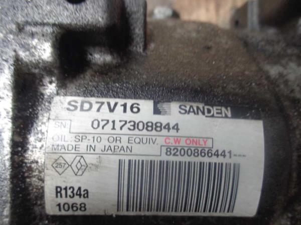 COMPRESSEUR DE CLIMATISATION RENAULT/ DACIA - Vue 5